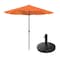 Pure Garden 9-Foot Patio Umbrella with Base, Terracotta 50-LG1052B - alternate 4
